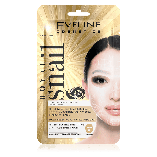 Eveline Royal Snail Anti Age Face Sheet Mask