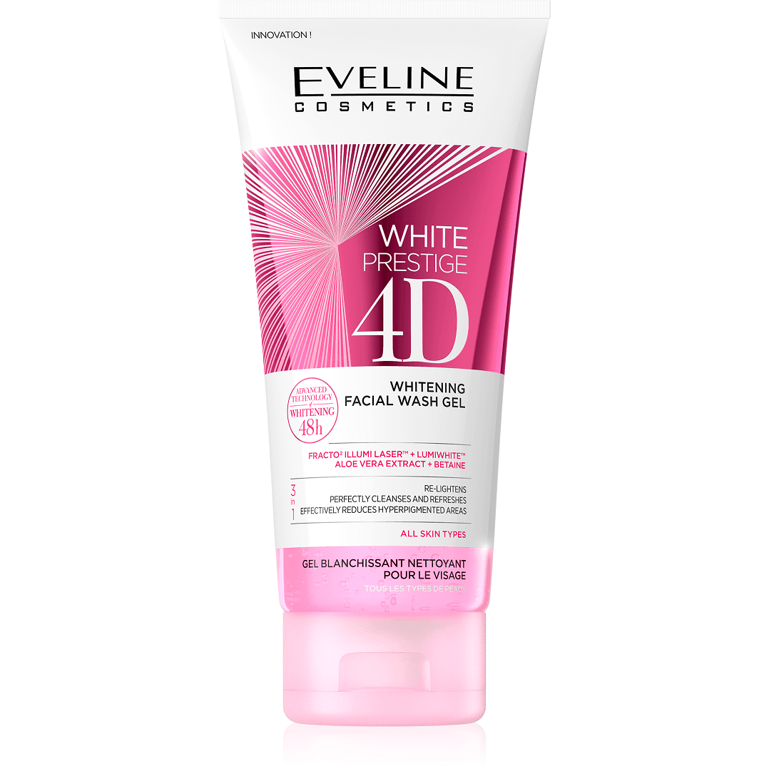 Eveline White Prestige 4D Facial Wash Gel 200ml