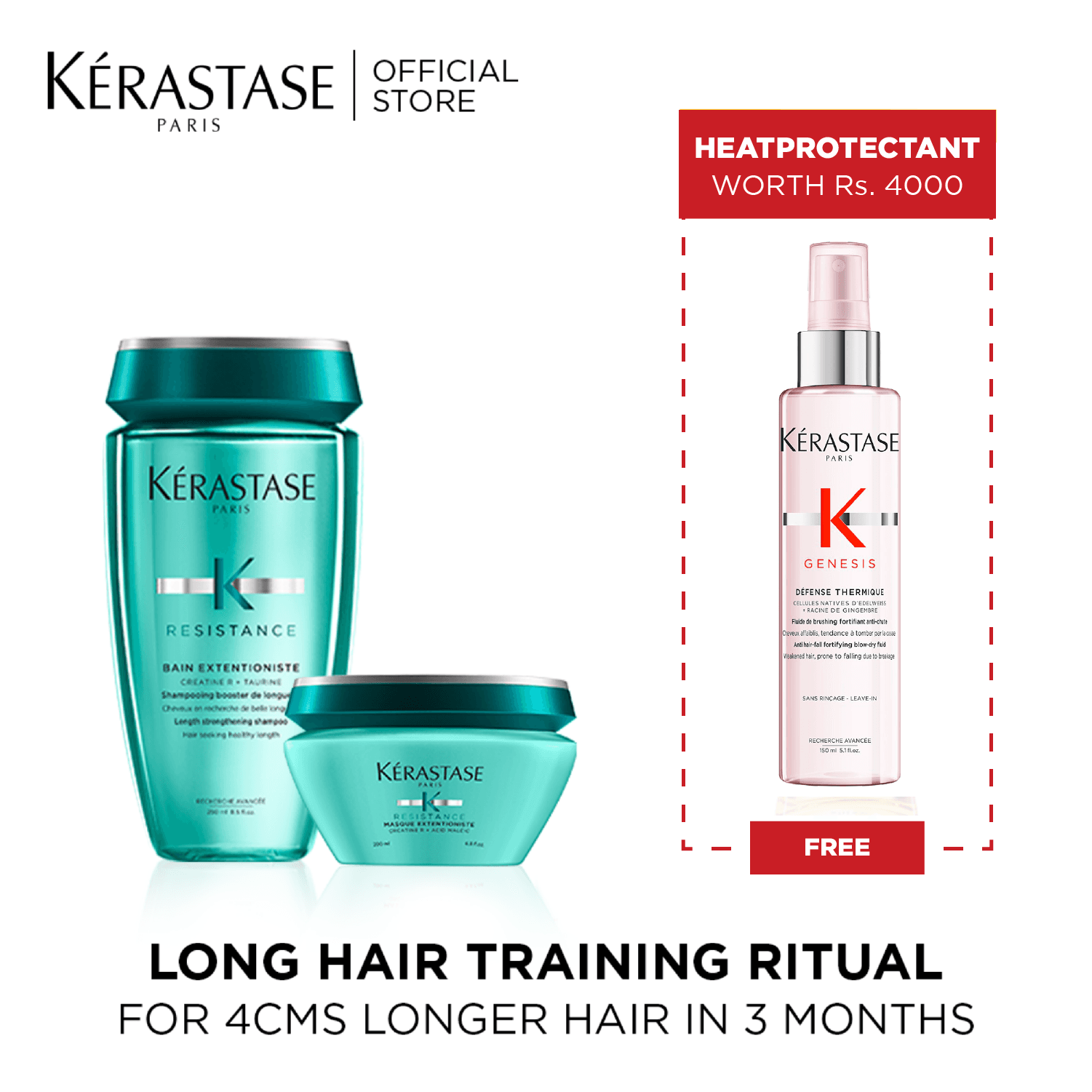 Extentionise Shampoo and Mask x Free Thermique