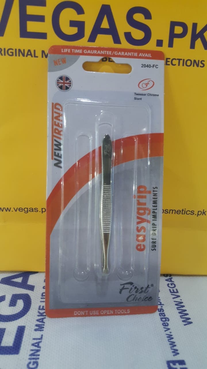 First Choice Tweezer Chrome Slant