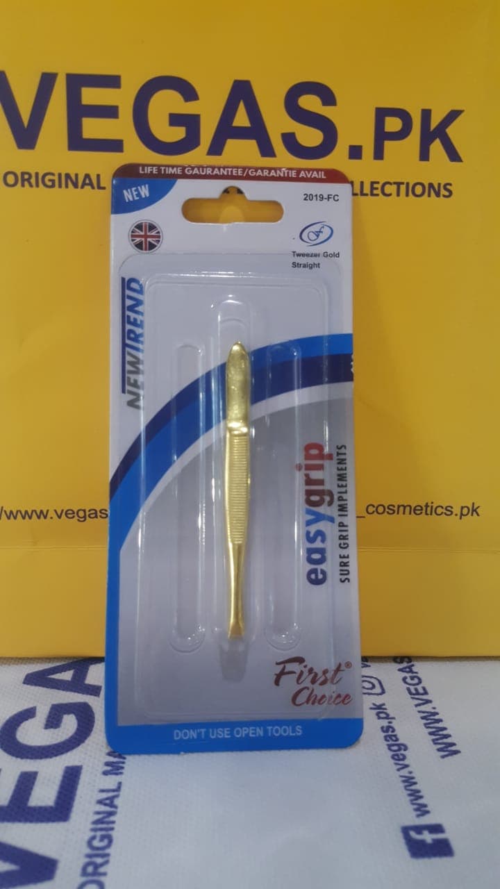 First Choice Tweezer Gold Straight