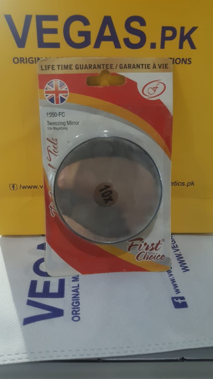 First Choice Tweezing Mirror 10x Magnifing