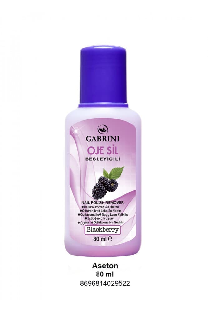 Gabrini Nail Polish Remover Blackberry 80ml
