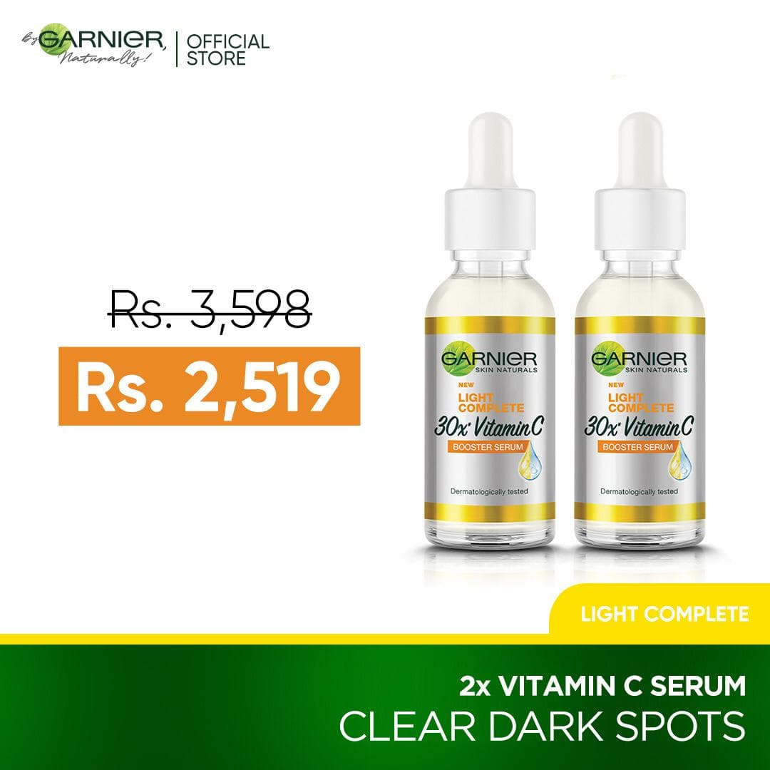 Garnier 2 x Vitamin C Serum