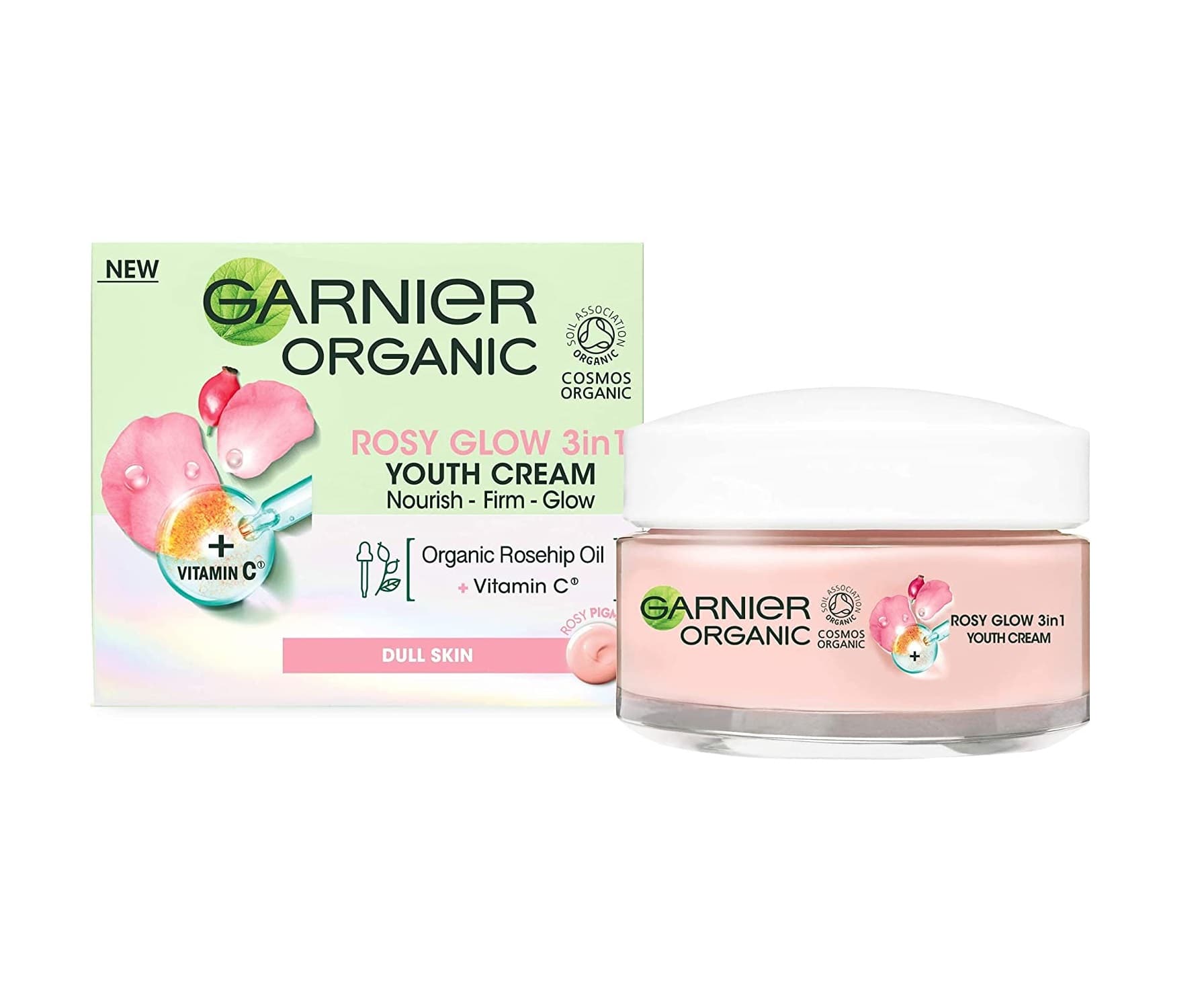 Garnier Organic Rosy Glow 3 in 1 Youth Cream