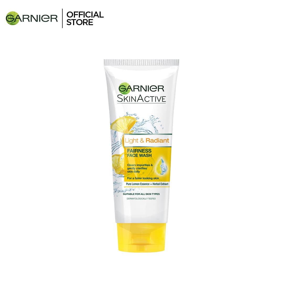 Garnier Skin Active Light & Radiant Fairness Face Wash For All Skin Types