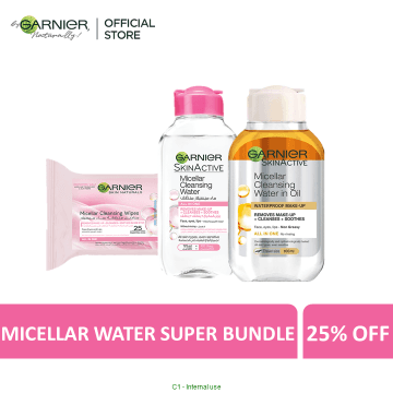 Garnier Skin Active Micellar Water Super Bundle