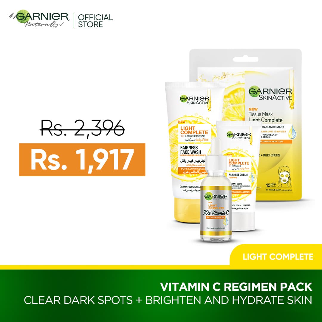 Garnier Vitamin C Regimen Pack