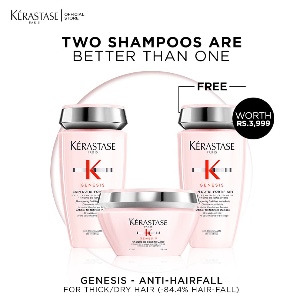 Genesis Thick Hair Two Shampoos Better Than One