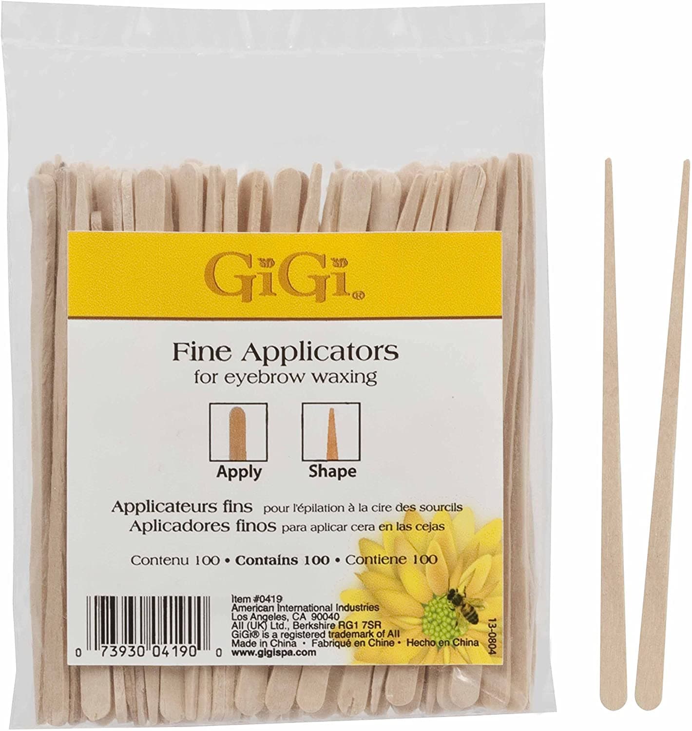 GIGI Fine Applicators (Eyebrow)