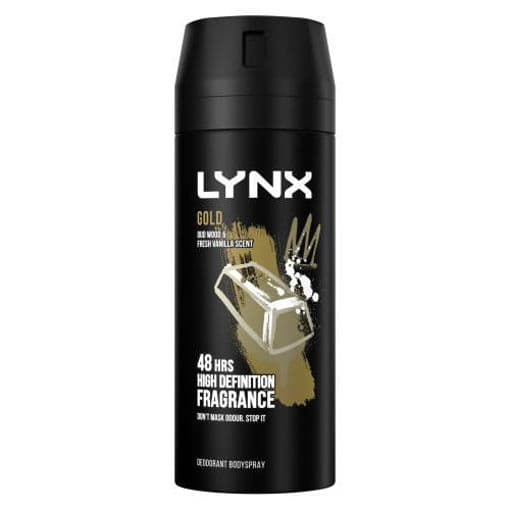 Lynx Gold Deodorant Body Spray 48H 150ml