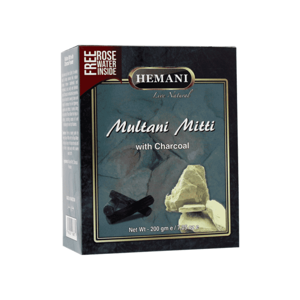 Hemani Multani Mitti with Charcoal 200gm