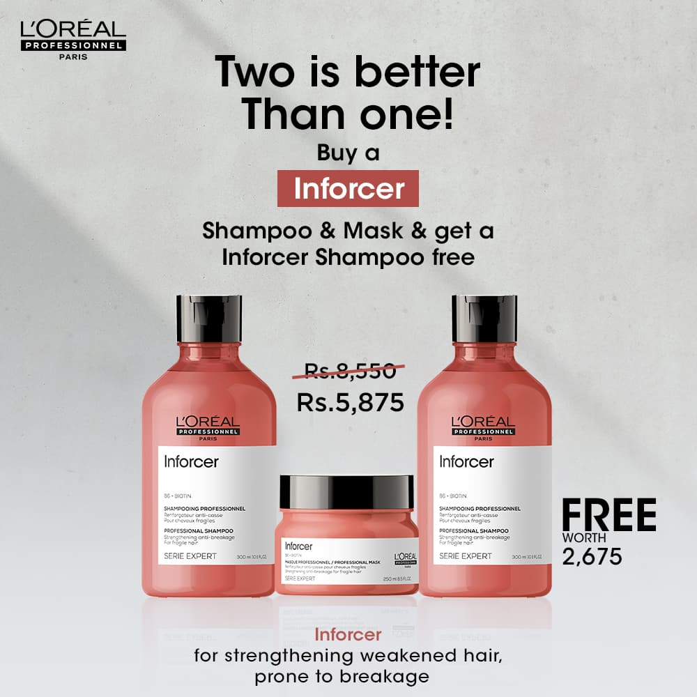 Inforcer Two Shampoos are Better Than One
