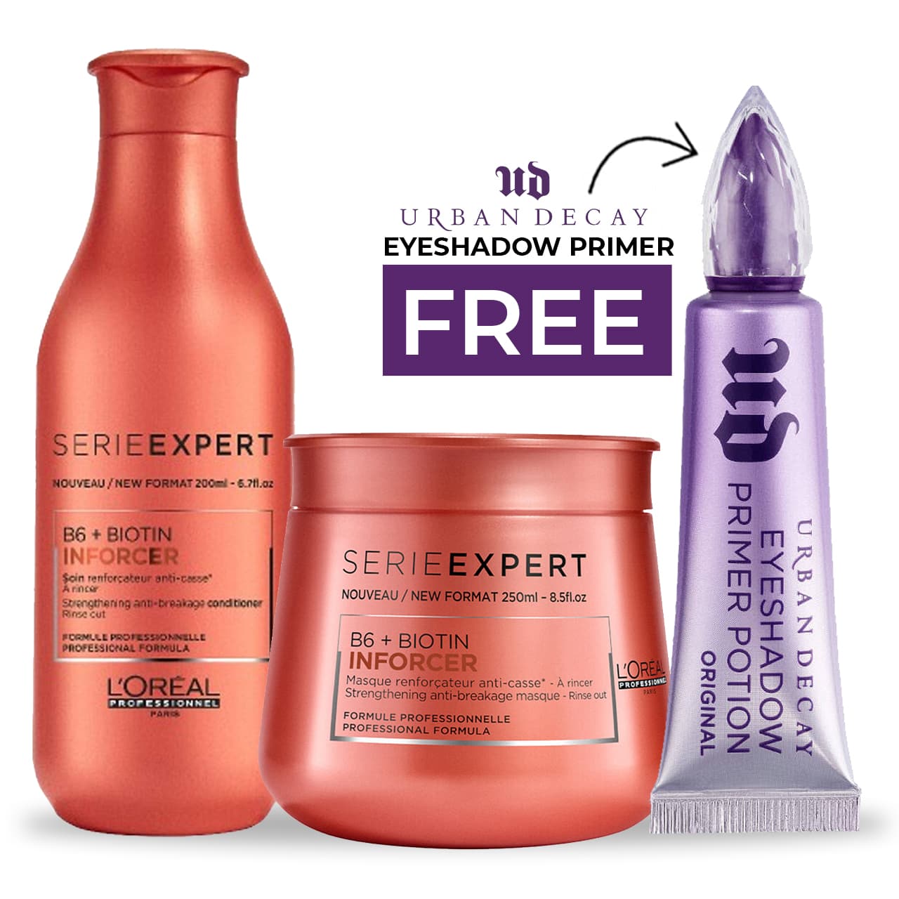 Inforcer x Eyeshadow Primer by Urban Decay