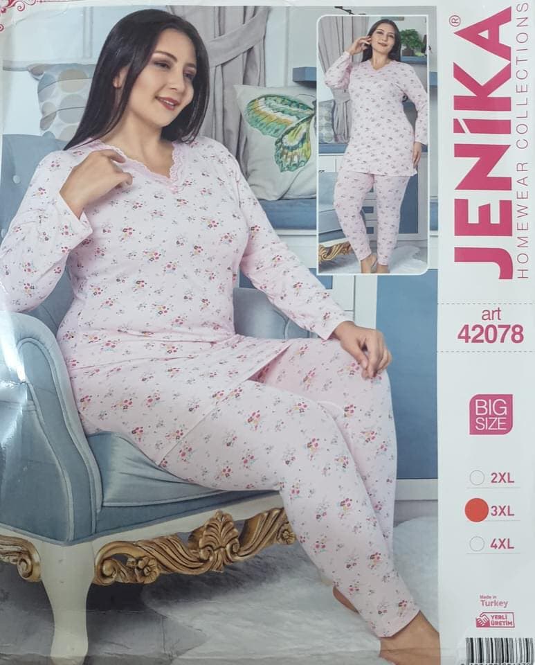 Jenika Collection Cotton Pant with Shirt 42078