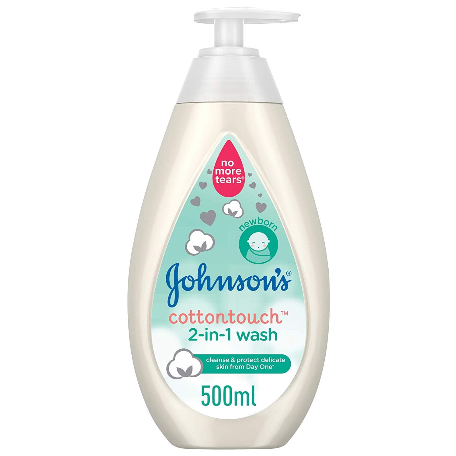 Johnsons wash Cotton Touch 2 in 1 Wash 500ml