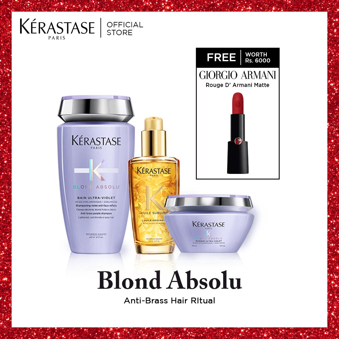 Kerastase Blonde Absolute Giorgio Armani Rouge D Armani Matte Lipstick