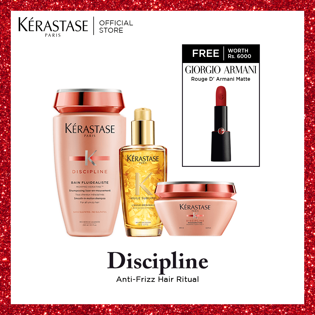 Kerastase Discipline Giorgio Armani Rouge D Armani Matte Lipstick