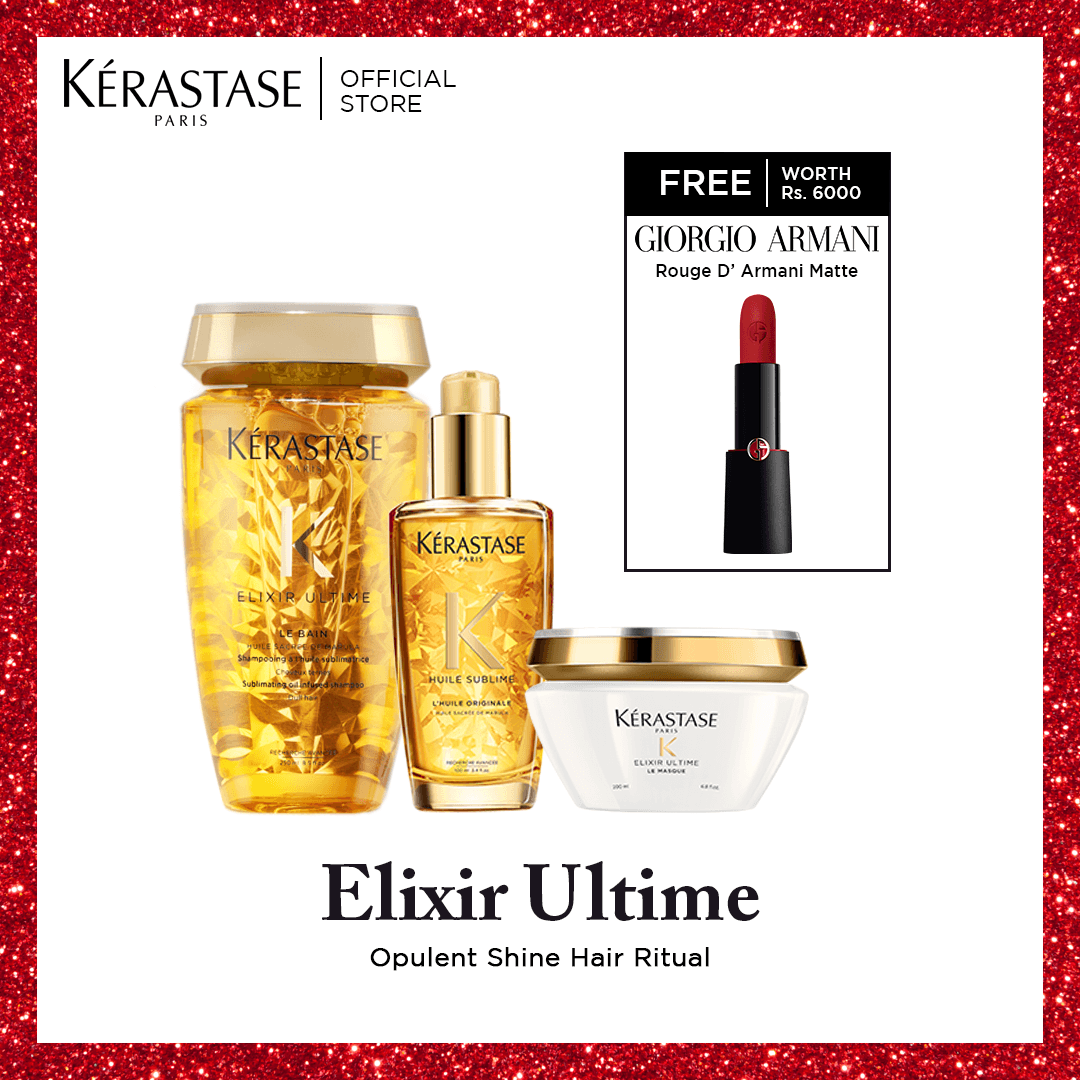 Kerastase Elixir Ultime Giorgio Armani Rouge D Armani Matte Lipstick