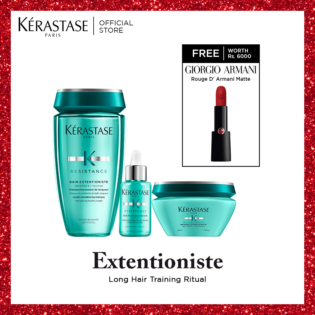 Kerastase Extentioniste Giorgio Armani Rouge D Armani Matte Lipstick