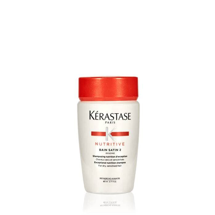 kerastase nutritive bain satin 2 dry hair shampoo 80ml