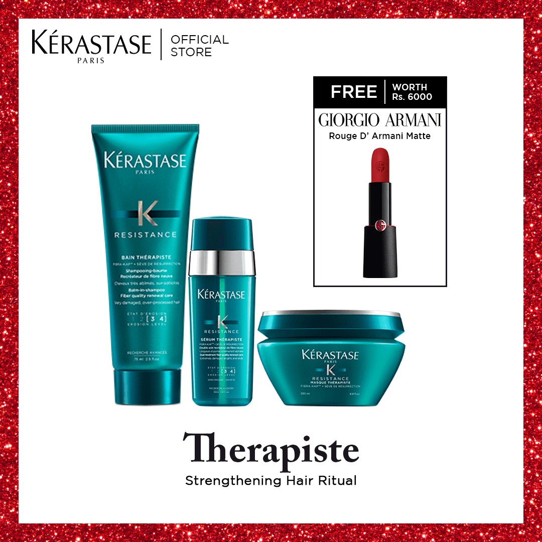 Kerastase Therapiste Giorgio Armani Rouge D Armani Matte Lipstick