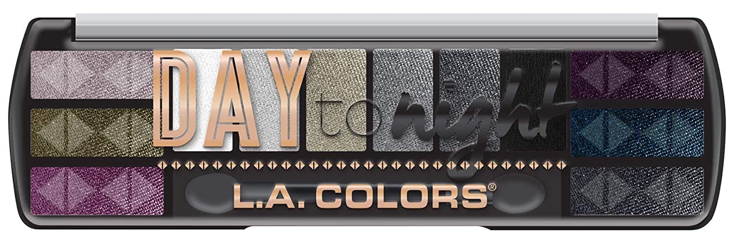 L.A. Colors Day To Night Eyeshadow Palette