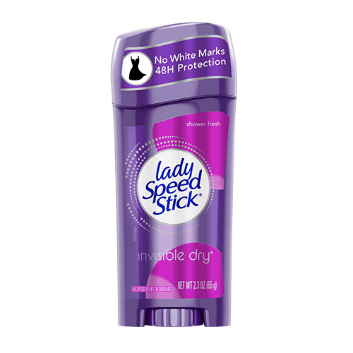 Lady Speed Invisible Dry Deodorant-Antiperspirant Stick 24H 65g