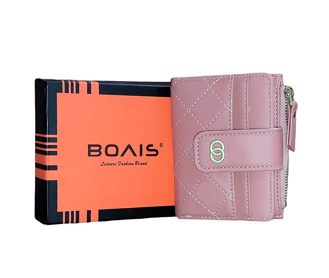 Ladies Leather Small Wallet- Lilac