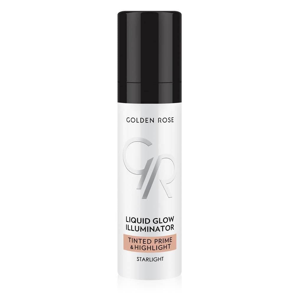Golden Rose Liquid Glow Illuminator Starlight Tinted Prime and Highlight 30ml