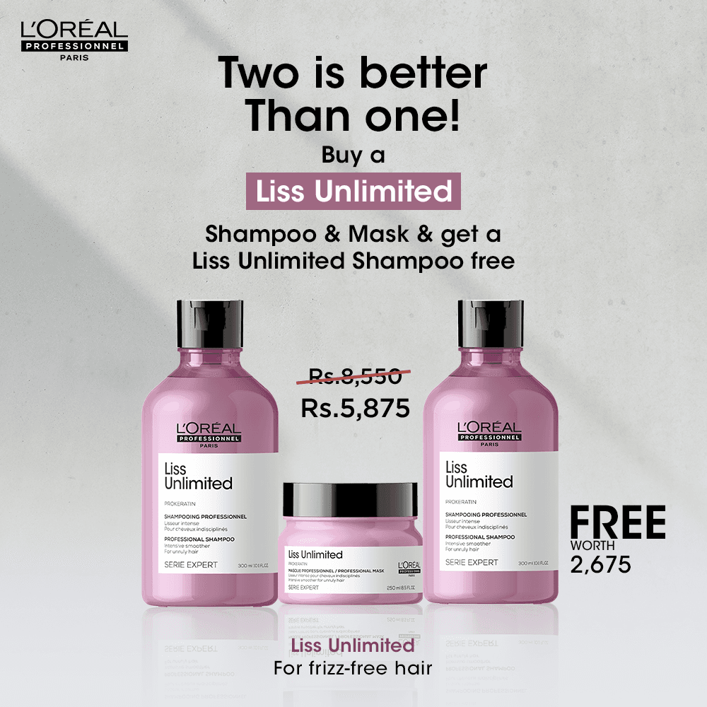 Liss Unlimited Two Is Better Than One Shampoo