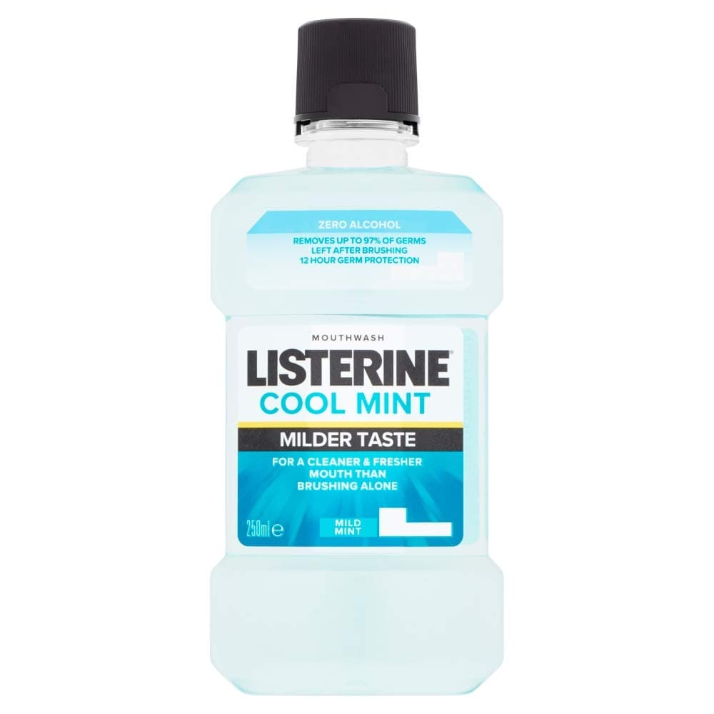 Listerine Mouth Wash Zero Alcohol Mild Mint 250ml