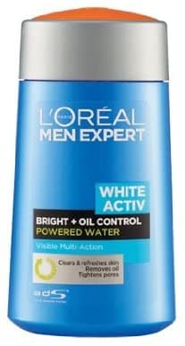 Loreal Men Expert White Activ Bright + Oil Control Powered Water 125ml