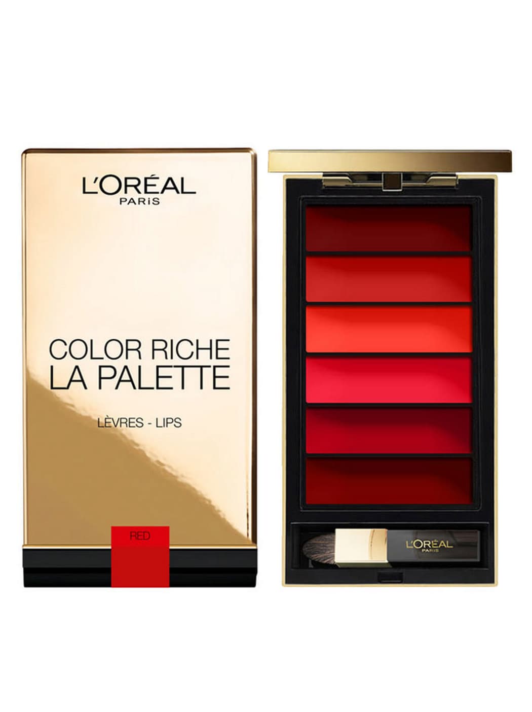 Loreal Paris Color Riche LA Palette-Red