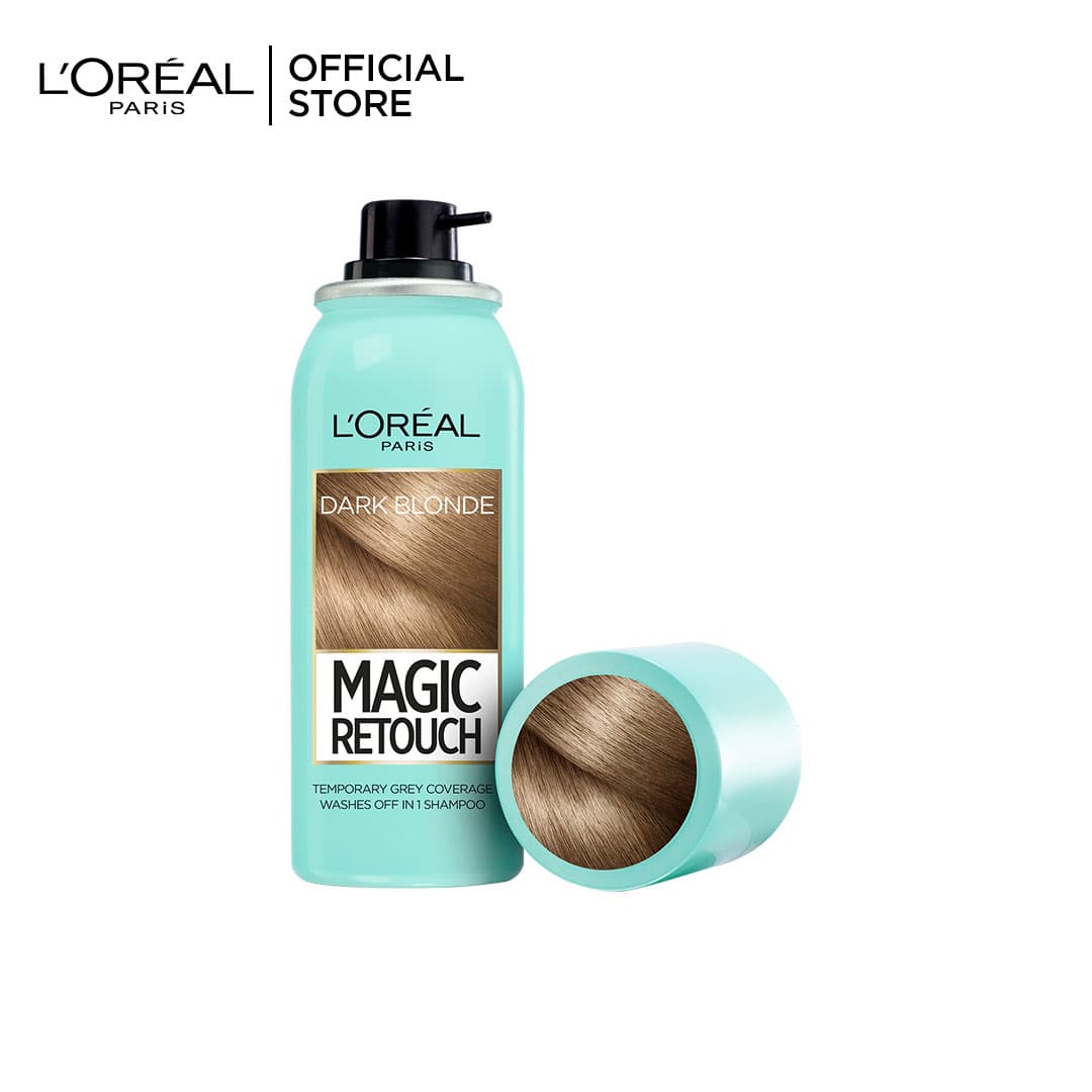 Loreal Paris Magic Retouch Root Touch Up Hair Color Spray - Dark Blonde 75ml