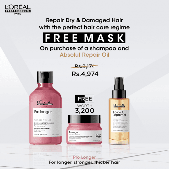 Loreal Professionnel Pro Longer Free Mask Promo