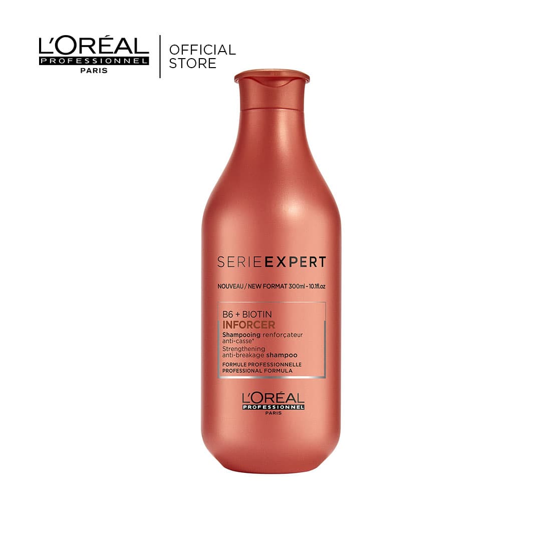 Loreal Professionnel Serie Expert Inforcer Shampoo 300 ML - For Weak & Brittle Hair