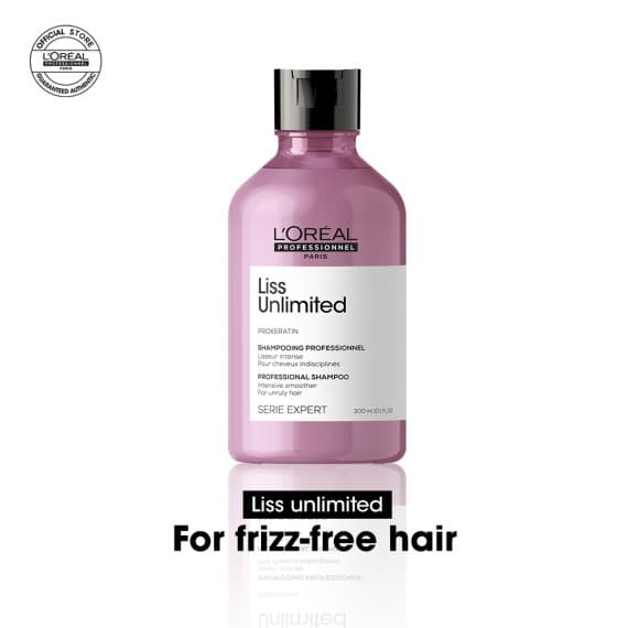 Loreal Professionnel Serie Expert Liss Unlimited Shampoo 300 ML - For Frizzy & Unruly Hair