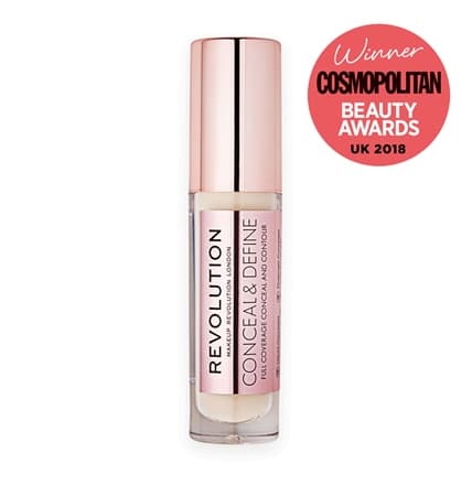 Makeup Revolution Conceal & Define Concealer C1 - TESTER