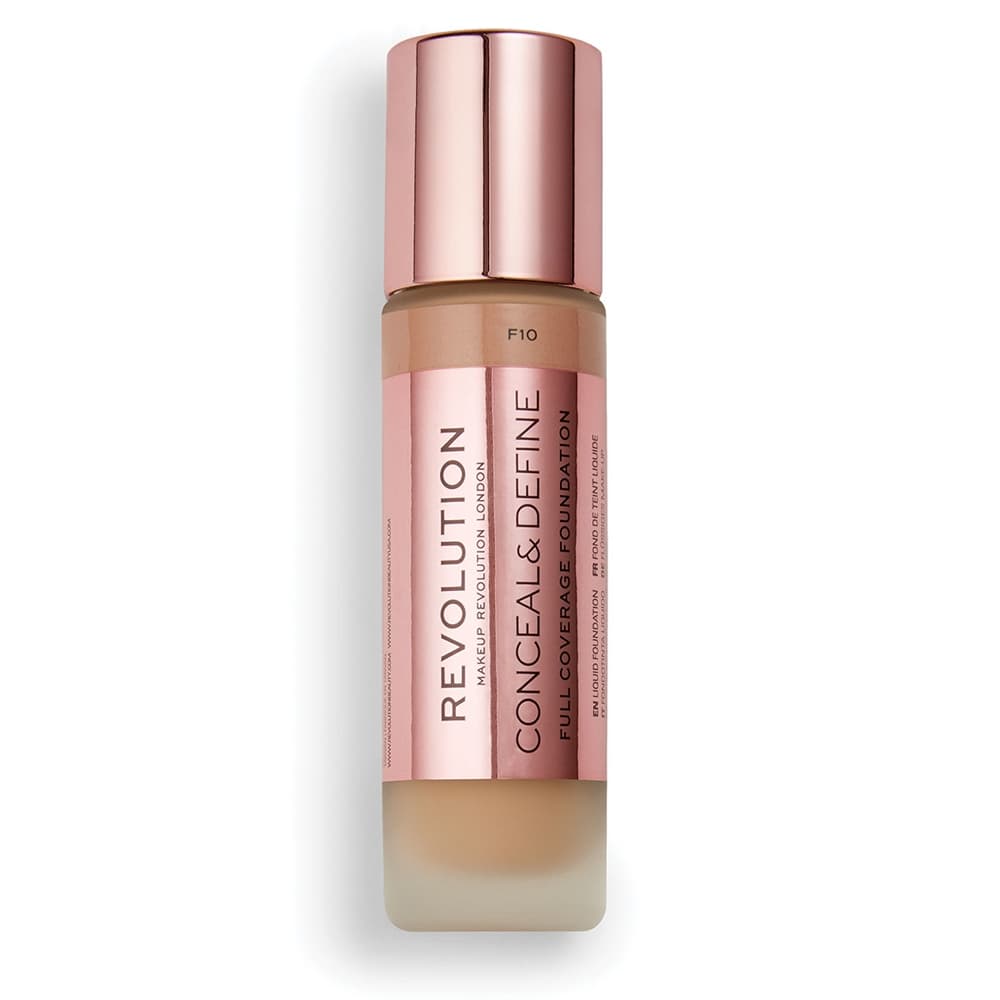 Makeup Revolution Conceal & Define Foundation F10