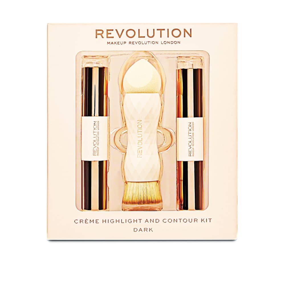 Makeup Revolution Creme Highlight and Contour Kit Medium