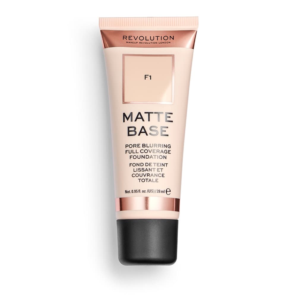 Makeup Revolution Matte Base Foundation F1