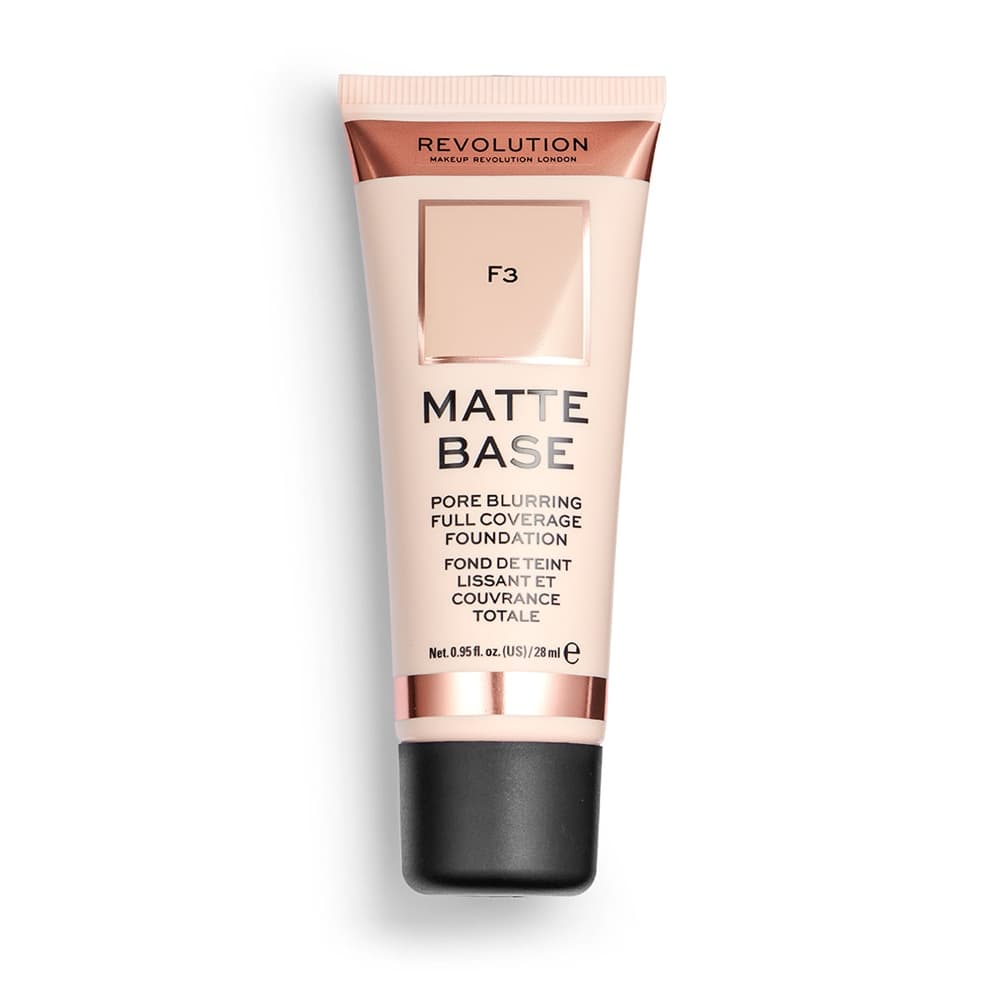 Makeup Revolution Matte Base Foundation F3