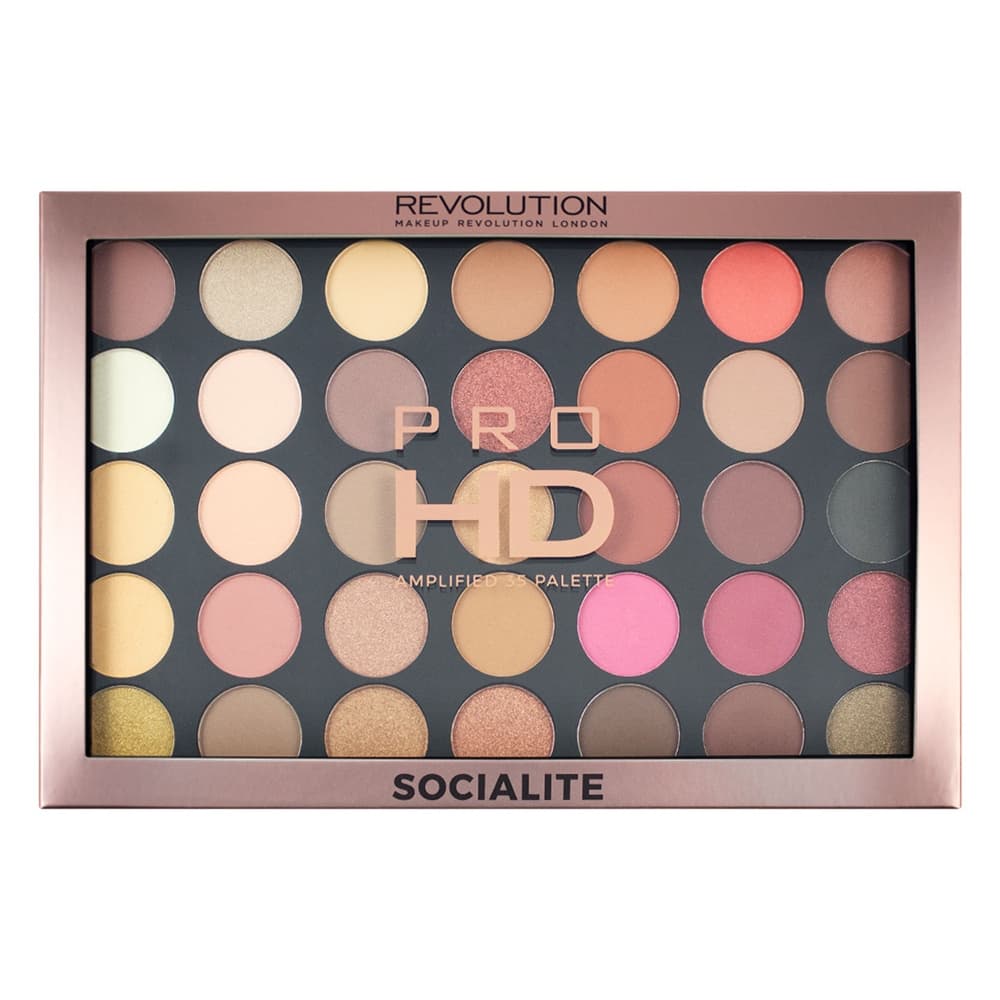 Makeup Revolution Pro HD Palette Amplified 35 Socialite