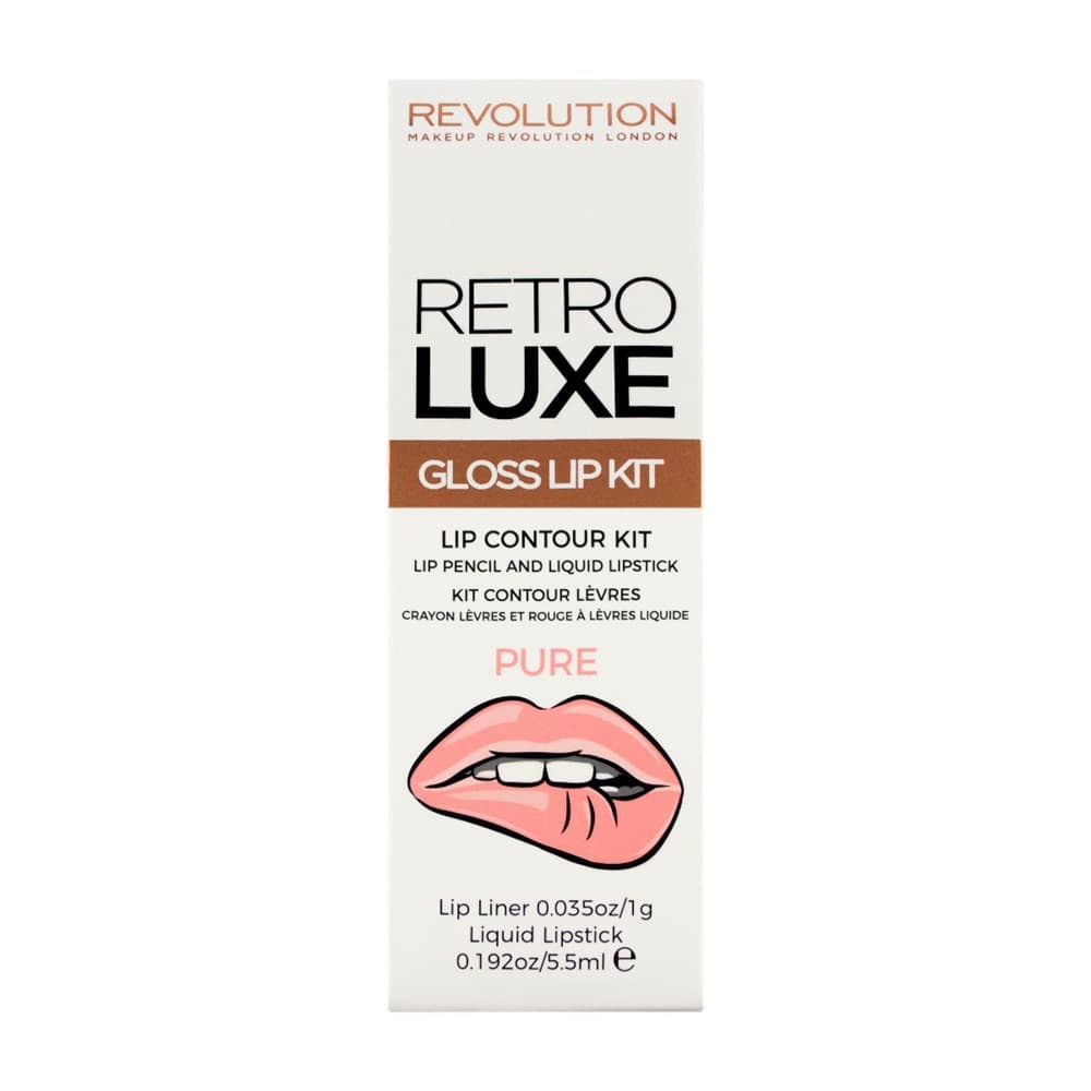 Makeup Revolution Retro Luxe Kits Gloss Pure V4