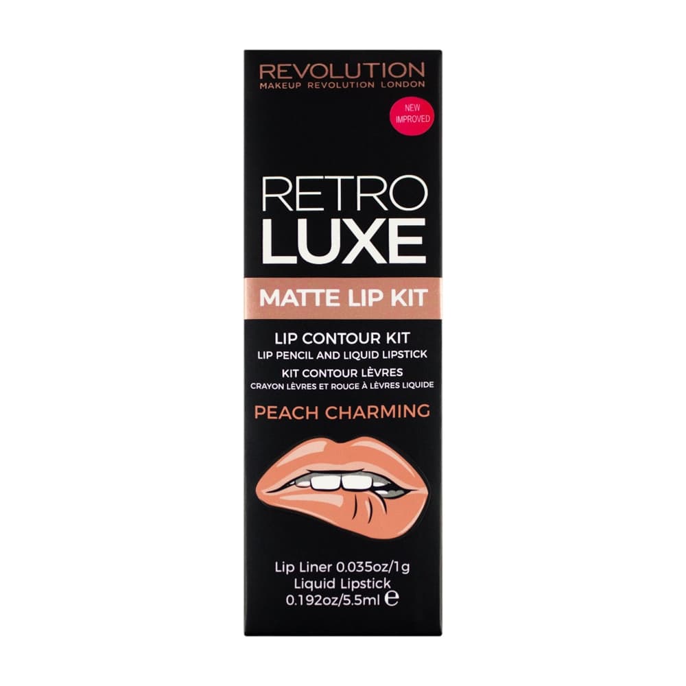 Makeup Revolution Retro Luxe Kits Matte Peach Charming V4