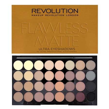 Makeup Revolution Ultra 32 Eyeshadow Palette Flawless Matte