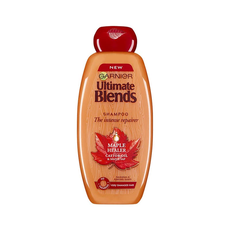 Garnier Ultimate Blends Maple & Castor Oil Shampoo