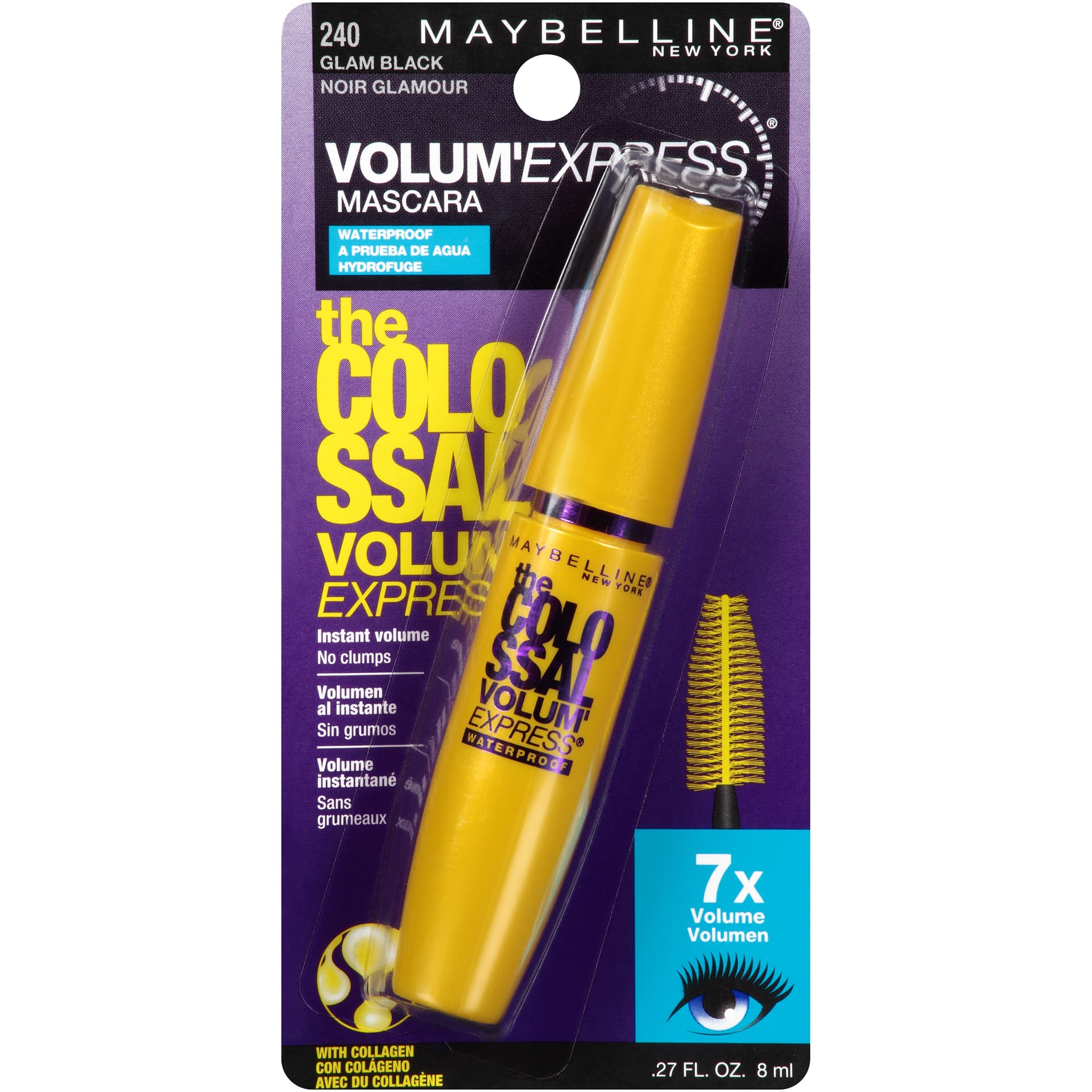 Maybelline Colossal Volume Express Mascara 7x
