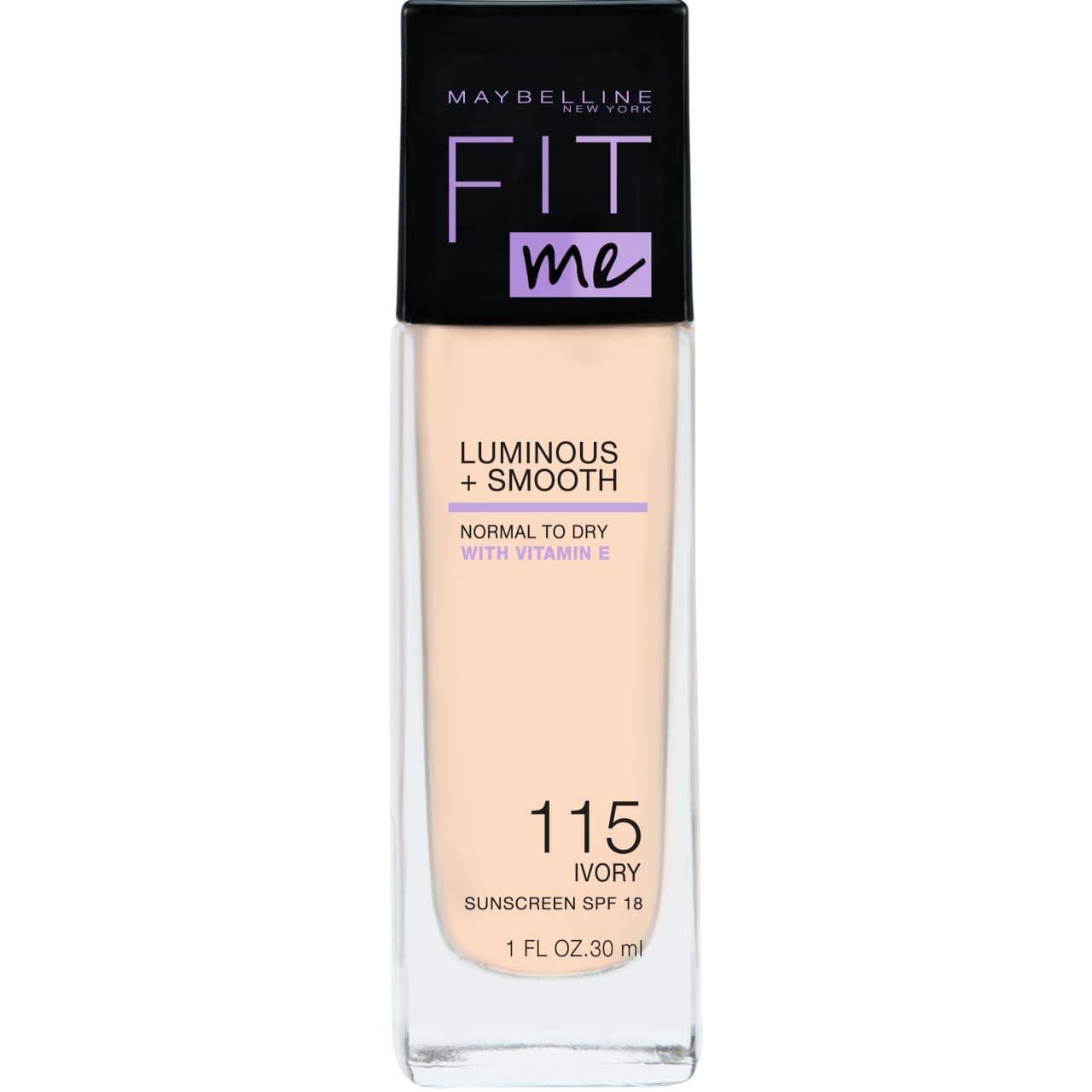 Maybelline New York Fit Me Luminous Smooth Liquid Foundation